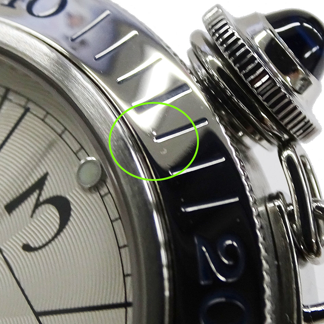 Cartier カルティエ パシャ パワーリザーブ GMT W31037H3 メンズ 腕時計 自動巻き AT ステンレス 磨き済み【中古】