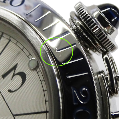 Cartier カルティエ パシャ パワーリザーブ GMT W31037H3 メンズ 腕時計 自動巻き AT ステンレス 磨き済み【中古】