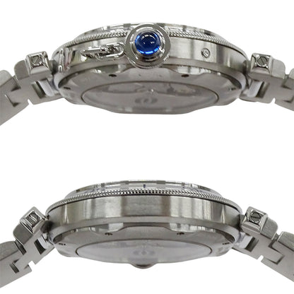 Cartier カルティエ パシャ パワーリザーブ GMT W31037H3 メンズ 腕時計 自動巻き AT ステンレス 磨き済み【中古】
