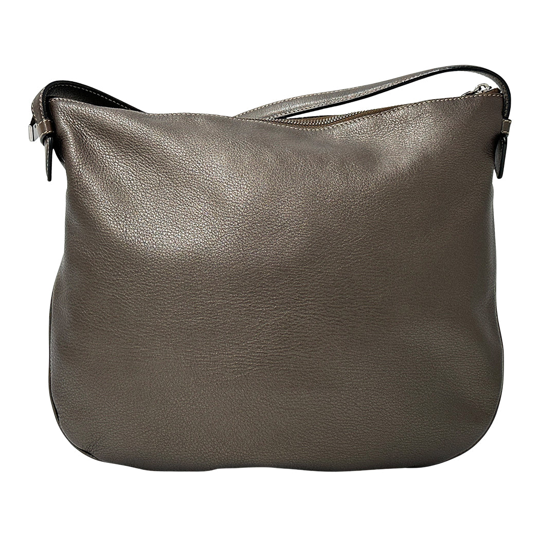 LOEWE ロエベ ショルダーバッグ ヘリテージ ブラウン レザー レディース 【中古】