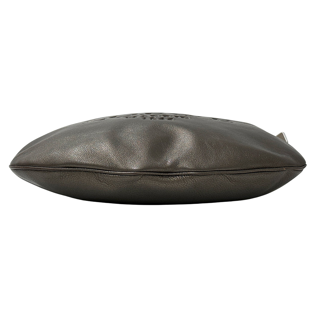 LOEWE ロエベ ショルダーバッグ ヘリテージ ブラウン レザー レディース 【中古】