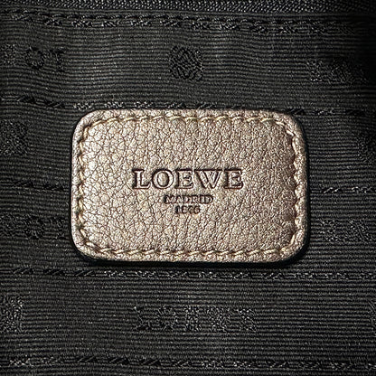 LOEWE ロエベ ショルダーバッグ ヘリテージ ブラウン レザー レディース 【中古】