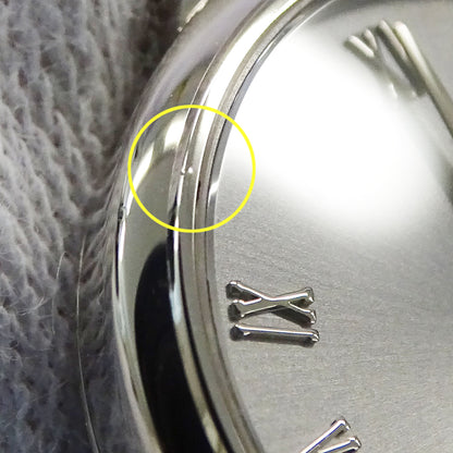 ROLEX ロレックス チェリーニ 6111 A番 レディース 腕時計 クオーツ QZ 18K 750WG レザー 磨き済み【中古】
