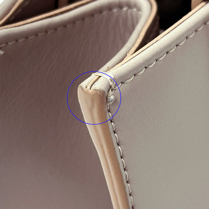 Chloe クロエ ウッディ スモール 2wayバッグ セメントピンク スムースカーフ レディース 【中古】