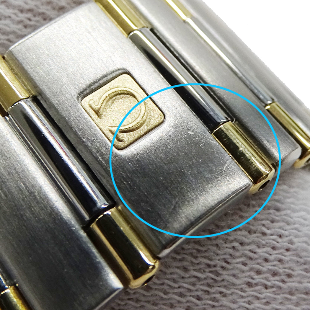 OMEGA オメガ コンステレーション 1302.10 メンズ 腕時計 デイト 自動巻き SS YG 磨き済み【中古】
