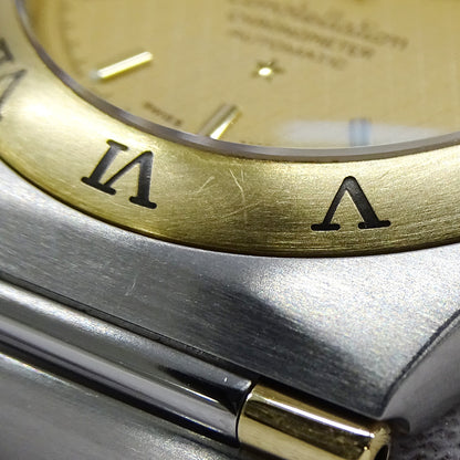 OMEGA オメガ コンステレーション 1302.10 メンズ 腕時計 デイト 自動巻き SS YG 磨き済み【中古】