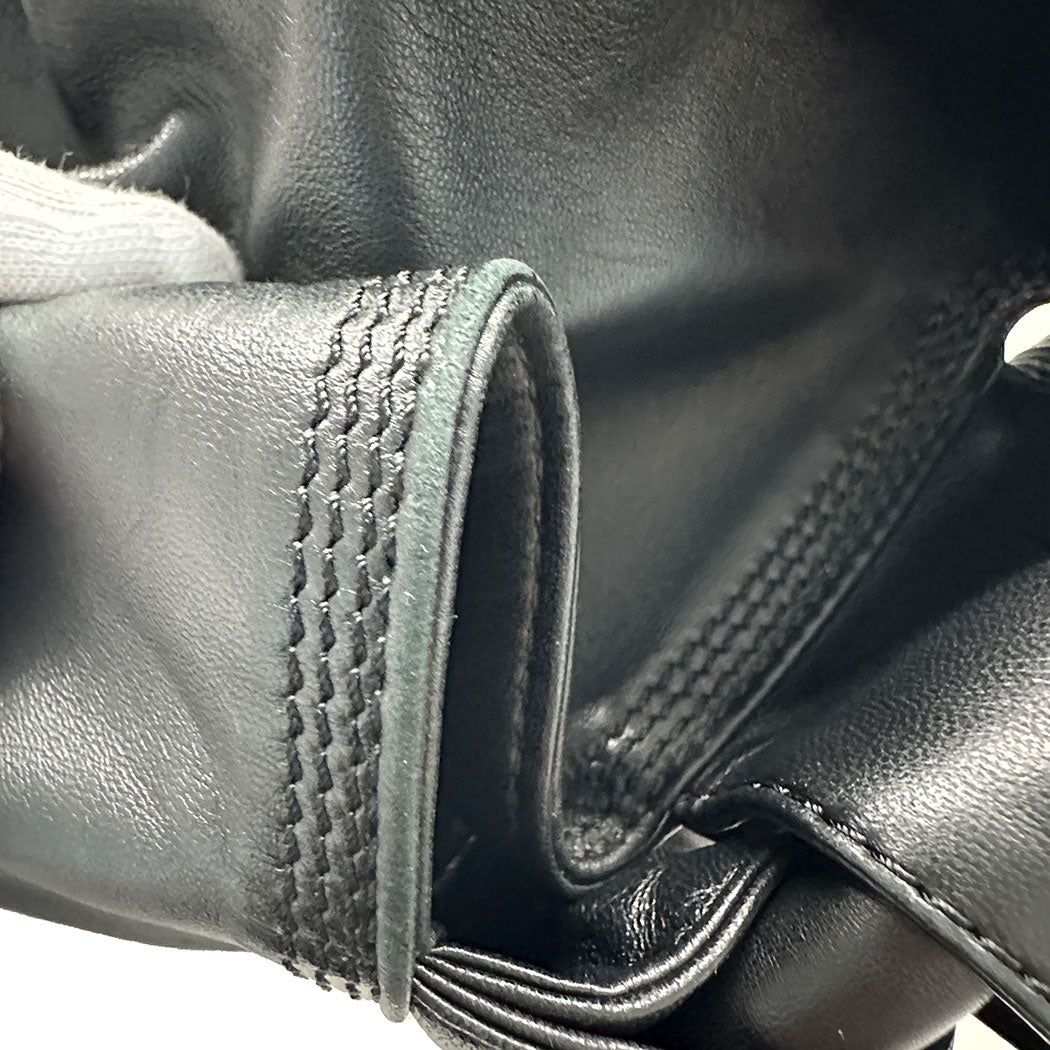 LOEWE ロエベ ハンドバッグ ナッパアイレ ブラック レザー レディース 【中古】