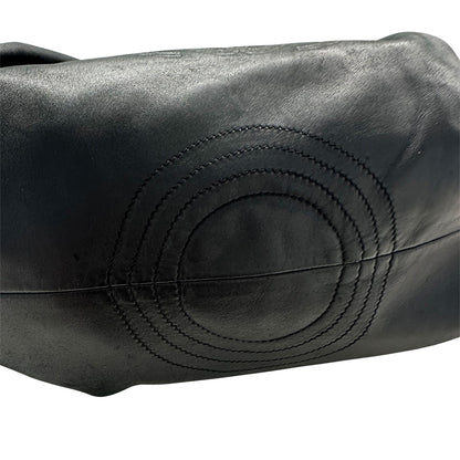 LOEWE ロエベ ハンドバッグ ナッパアイレ ブラック レザー レディース 【中古】