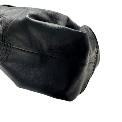 LOEWE ロエベ ハンドバッグ ナッパアイレ ブラック レザー レディース 【中古】
