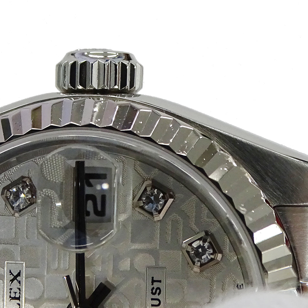 ROLEX ロレックス デイトジャスト 79174G F番 レディース 腕時計 自動巻き AT SS WG ダイヤモンド 磨き済み【中古】