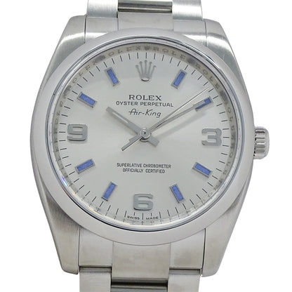 ROLEX ロレックス エアキング 114200 Z番 メンズ 腕時計 自動巻き AT ステンレス 磨き済み【中古】