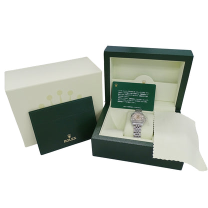 ROLEX ロレックス デイトジャスト 179174NR D番 レディース 腕時計 シェル 自動巻き AT SS WG 磨き済み【中古】