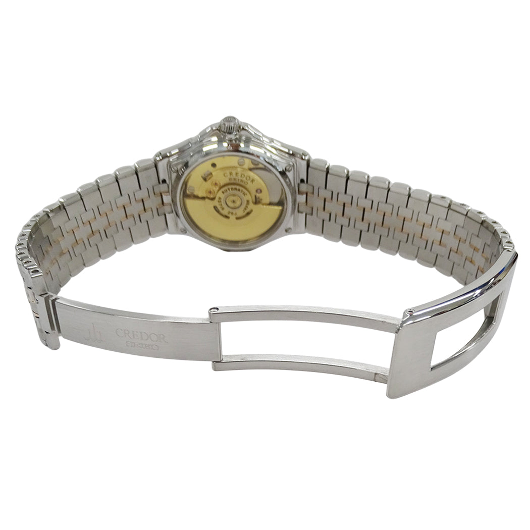 SEIKO セイコー クレドール パシフィーク 4S71-6A10 GCBB994 メンズ 腕時計 自動巻き AT SS 18KT PG 磨き済み【中古】