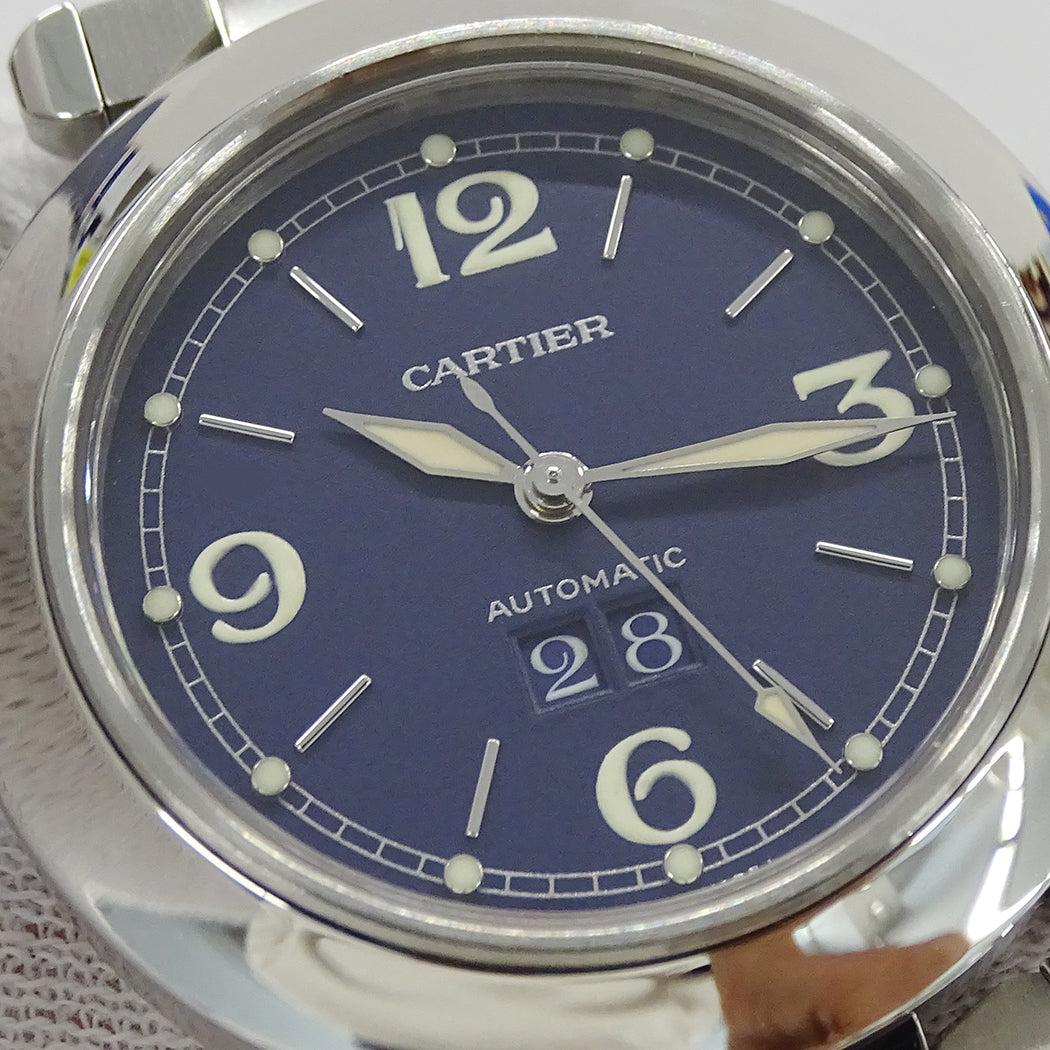 Cartier カルティエ パシャC ビッグデイト W31047M7 ボーイズ 腕時計