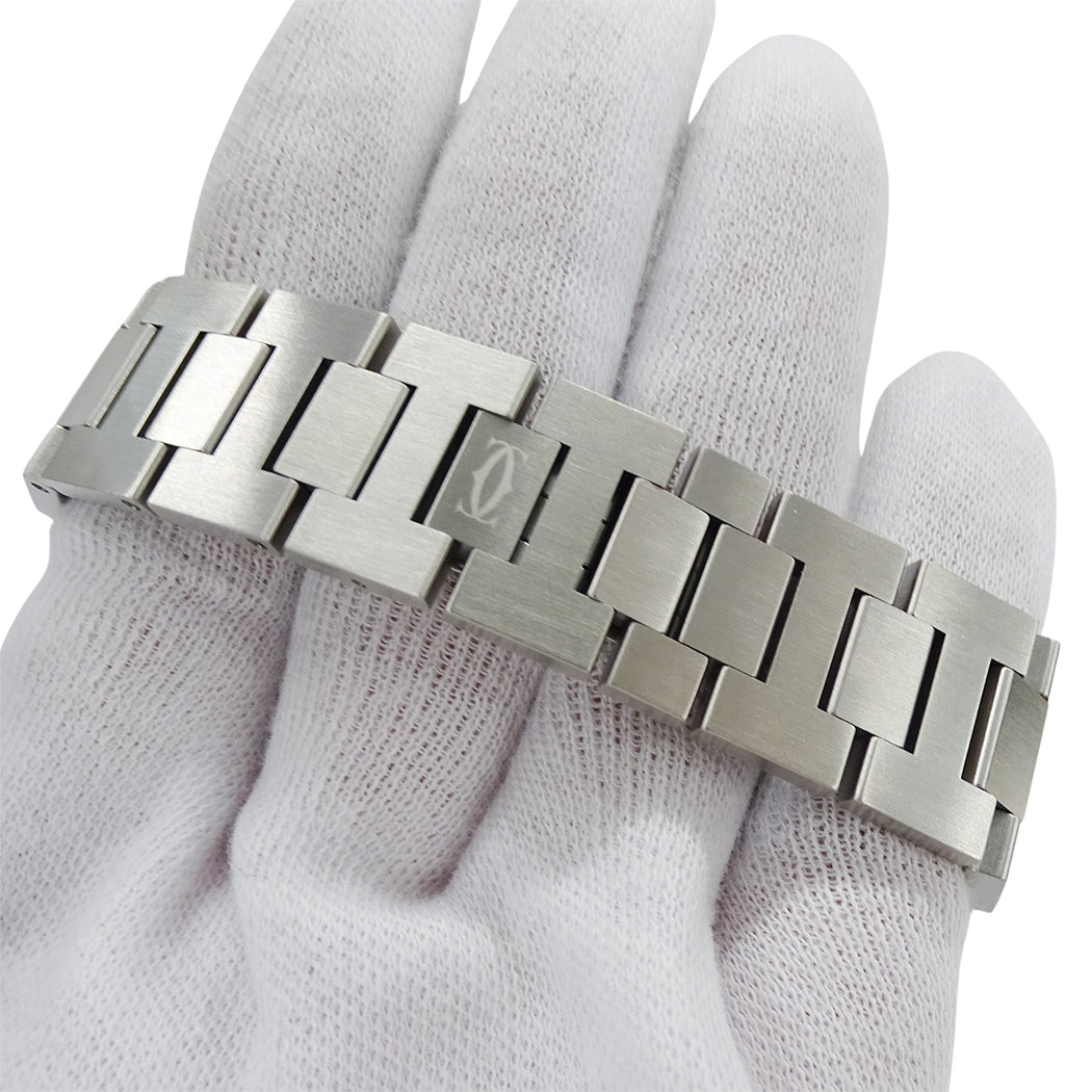 Cartier カルティエ パシャC ビッグデイト W31047M7 ボーイズ 腕時計 自動巻き AT ステンレス 磨き済み【中古】