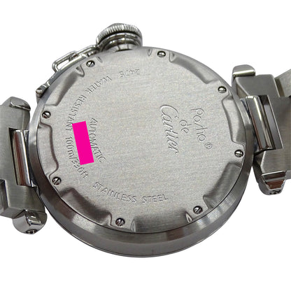 Cartier カルティエ パシャC ビッグデイト W31047M7 ボーイズ 腕時計 自動巻き AT ステンレス 磨き済み【中古】