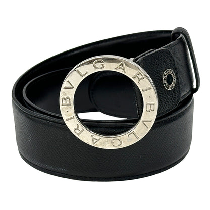 BVLGARI ブルガリ ベルト ブルガリブルガリ ブラック メンズ 【中古】