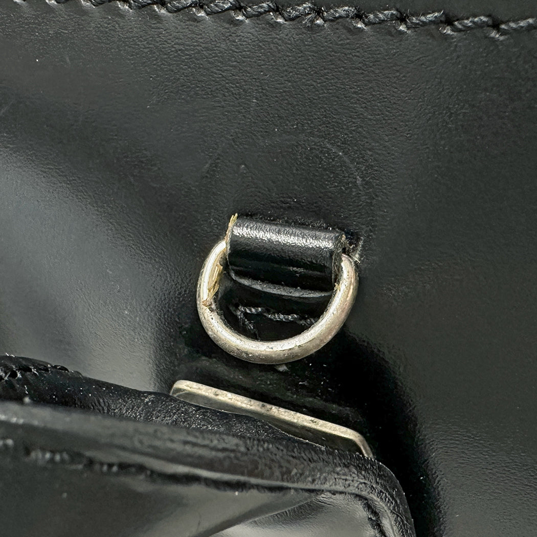 TOD’S トッズ トートバッグ ブラック レザー レディース 【中古】