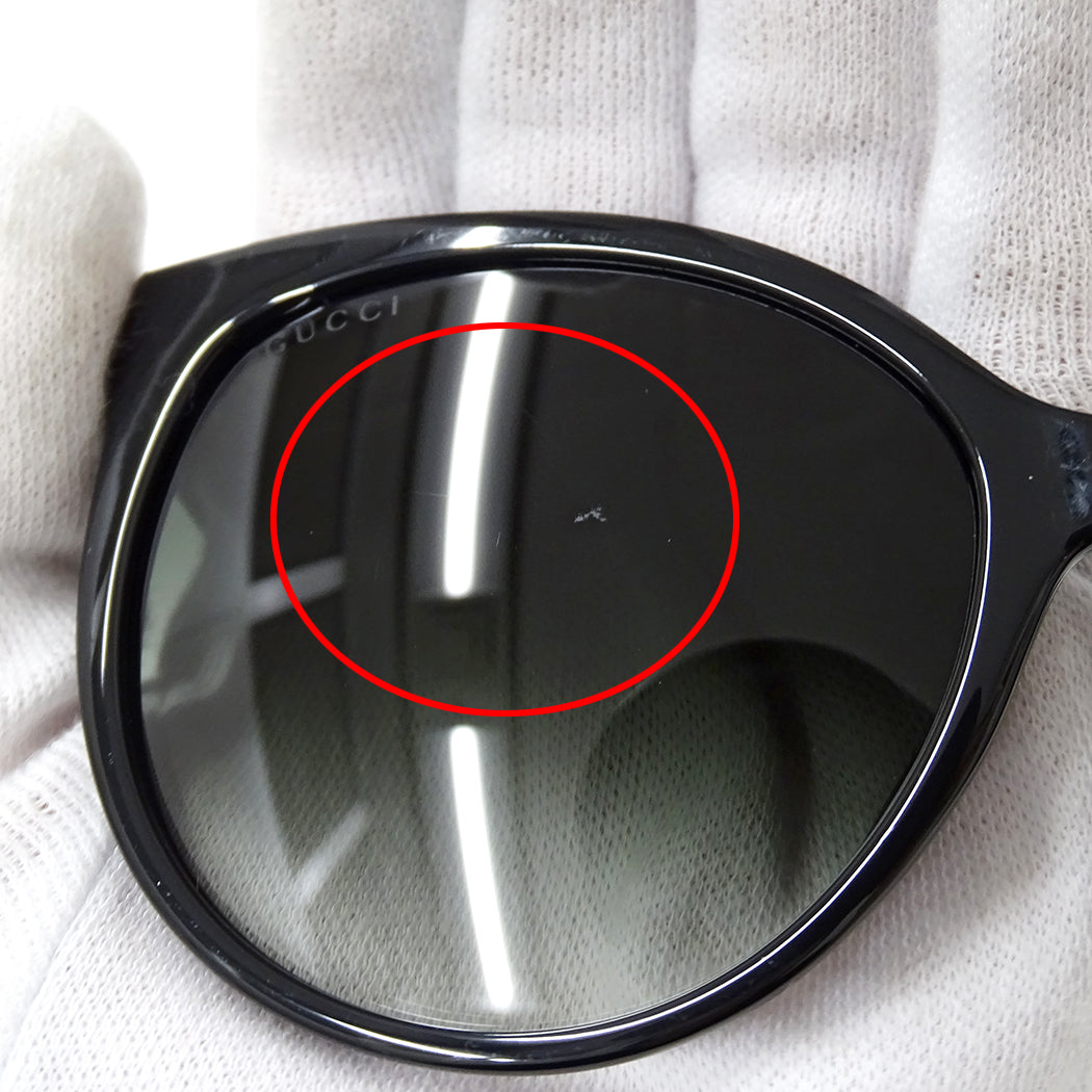 GUCCI グッチ サングラス ブラック GG0636SK レディース メンズ 【中古】