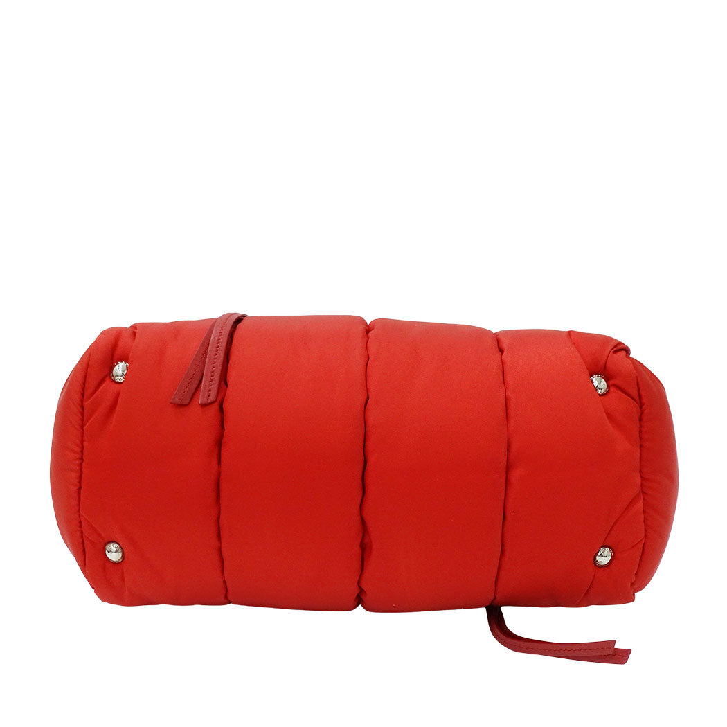 PRADA プラダ テスートボンバー 2wayバッグ レッド BL0881 ナイロン レディース 【中古】