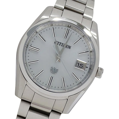 CITIZEN シチズン ザ シチズン AQ4080-52A メンズ 腕時計 エコドライブ ソーラー ステンレス【中古】