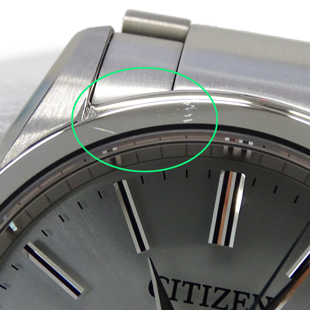 CITIZEN シチズン ザ シチズン AQ4080-52A メンズ 腕時計 エコドライブ ソーラー ステンレス【中古】