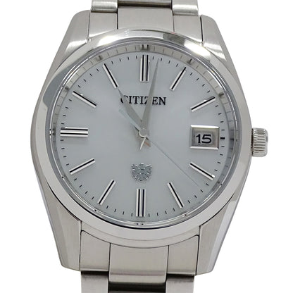 CITIZEN シチズン ザ シチズン AQ4080-52A メンズ 腕時計 エコドライブ ソーラー ステンレス【中古】