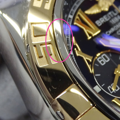 BREITLING ブライトリング クロノマット44 CB011012/B957 メンズ 腕時計 自動巻き SS PG 磨き済み【中古】