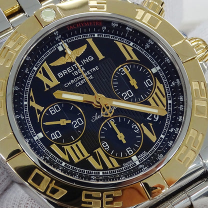 BREITLING ブライトリング クロノマット44 CB011012/B957 メンズ 腕時計 自動巻き SS PG 磨き済み【中古】