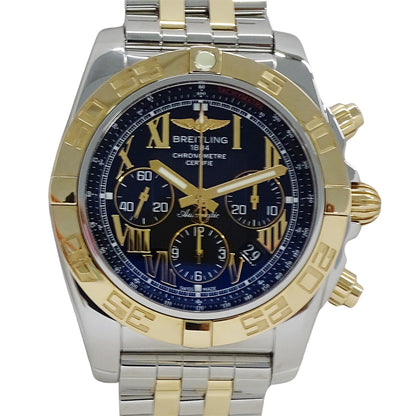 BREITLING ブライトリング クロノマット44 CB011012/B957 メンズ 腕時計 自動巻き SS PG 磨き済み【中古】