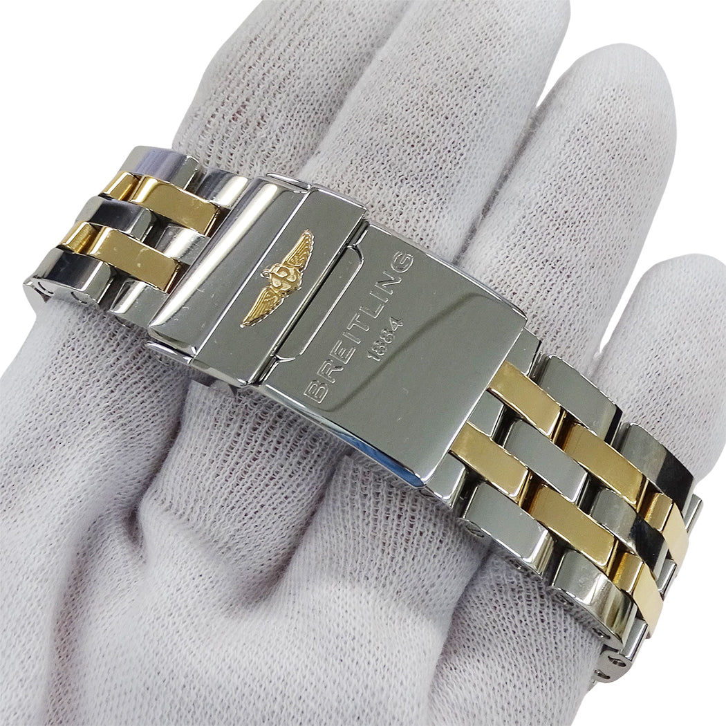 BREITLING ブライトリング クロノマット44 CB011012/B957 メンズ 腕時計 自動巻き SS PG 磨き済み【中古】