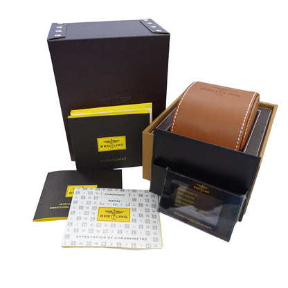 BREITLING ブライトリング クロノマット44 CB011012/B957 メンズ 腕時計 自動巻き SS PG 磨き済み【中古】