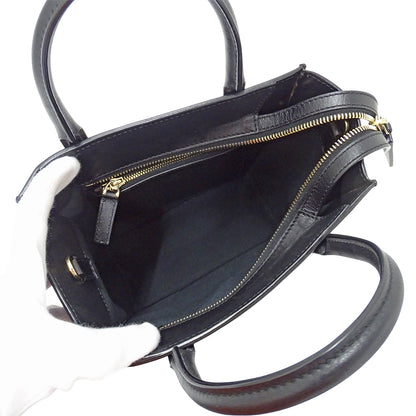Valentino Garavani ヴァレンティノ・ガラヴァーニ 2wayバッグ ブラック レザー レディース 【中古】