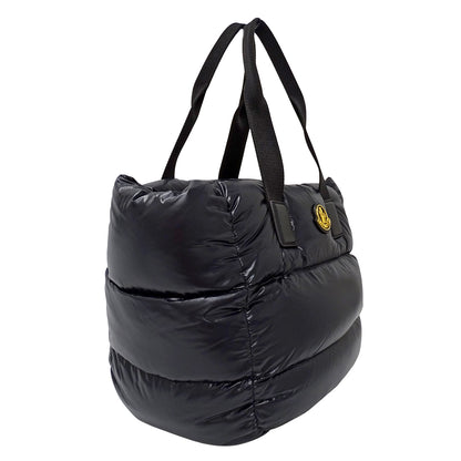 MONCLER モンクレール カラドック トートバッグ ブラック ナイロン レディース 【中古】