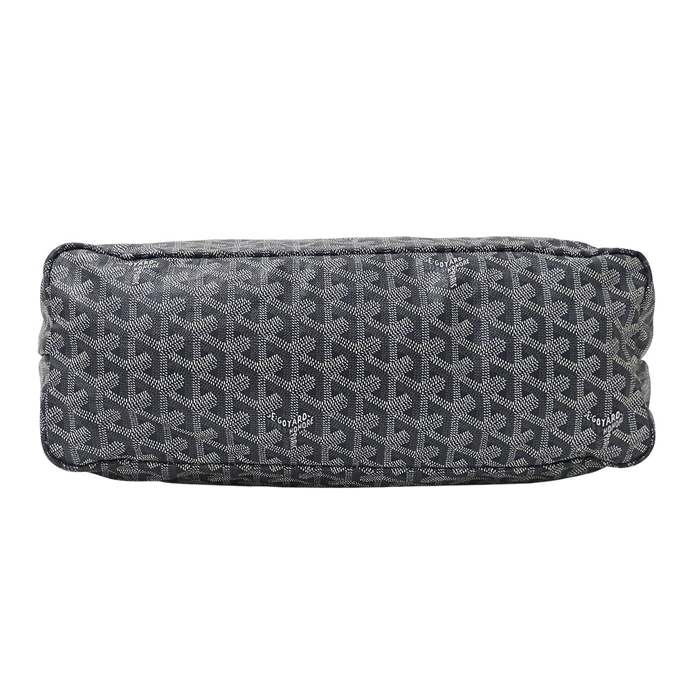 GOYARD ゴヤール ボエム ホーボーバッグ ショルダーバッグ グレー コーティングキャンバス レディース 【中古】