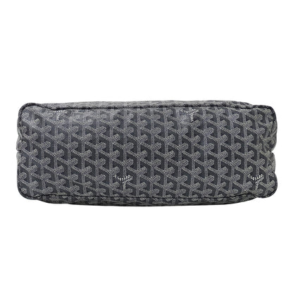 GOYARD ゴヤール ボエム ホーボーバッグ ショルダーバッグ グレー コーティングキャンバス レディース 【中古】
