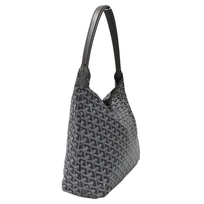 GOYARD ゴヤール ボエム ホーボーバッグ ショルダーバッグ グレー コーティングキャンバス レディース 【中古】