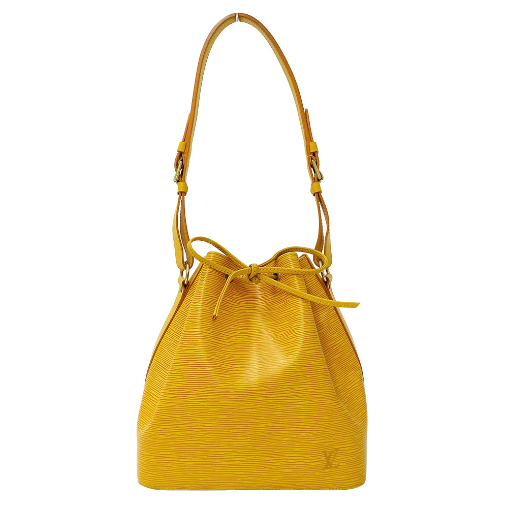 LOUIS VUITTON ルイ・ヴィトン プチ ノエ ショルダーバッグ エピ タッシリイエロー M44109 レディース 【中古】