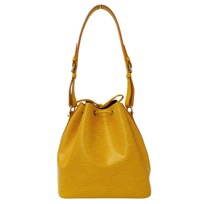LOUIS VUITTON ルイ・ヴィトン プチ ノエ ショルダーバッグ エピ タッシリイエロー M44109 レディース 【中古】