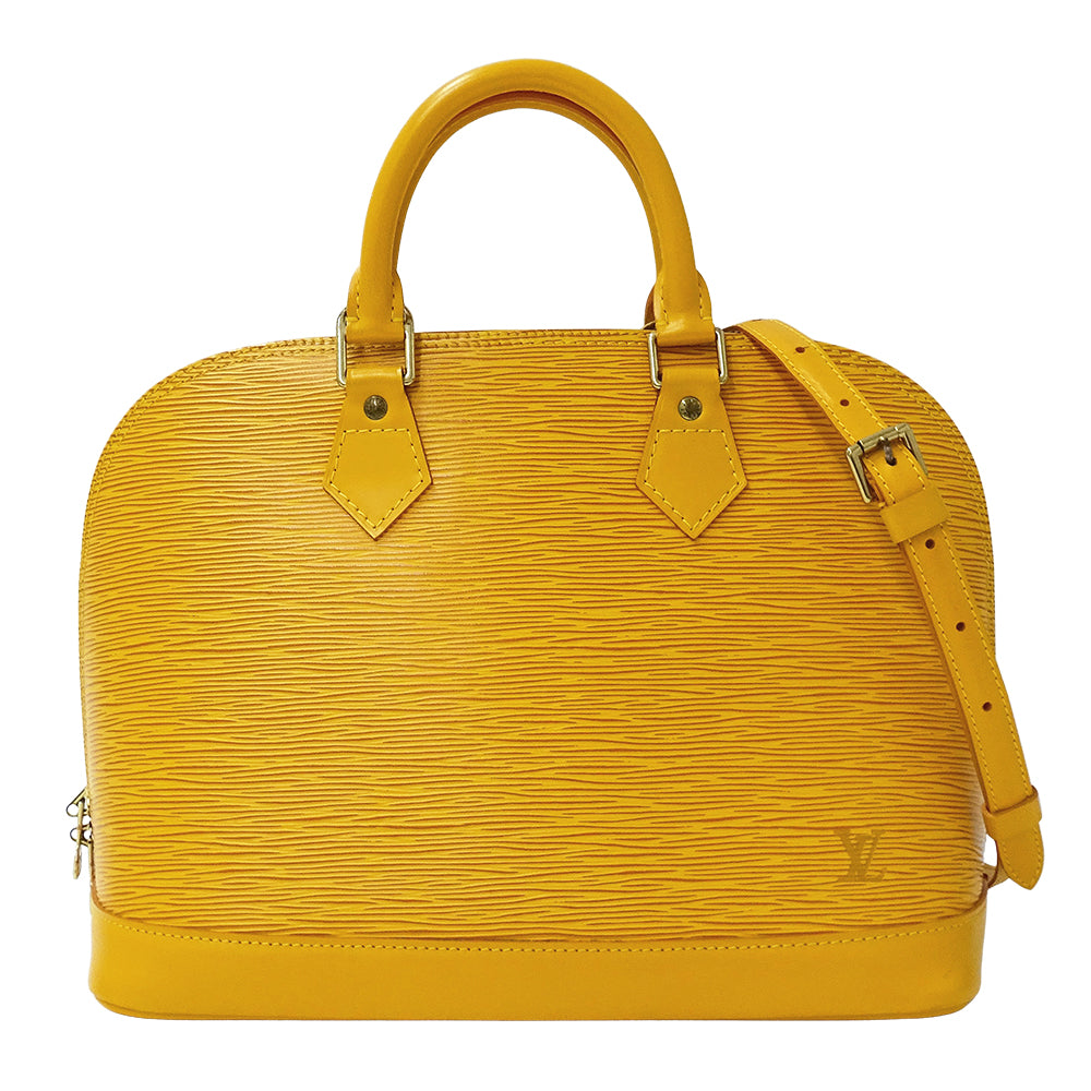 LOUIS VUITTON ルイ・ヴィトン アルマ 2wayバッグ エピ タッシリイエロー M52149 レディース 【中古】