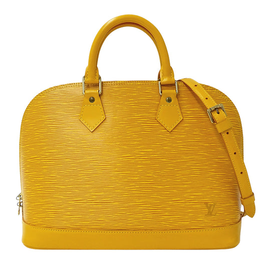 LOUIS VUITTON ルイ・ヴィトン アルマ 2wayバッグ エピ タッシリイエロー M52149 レディース 【中古】