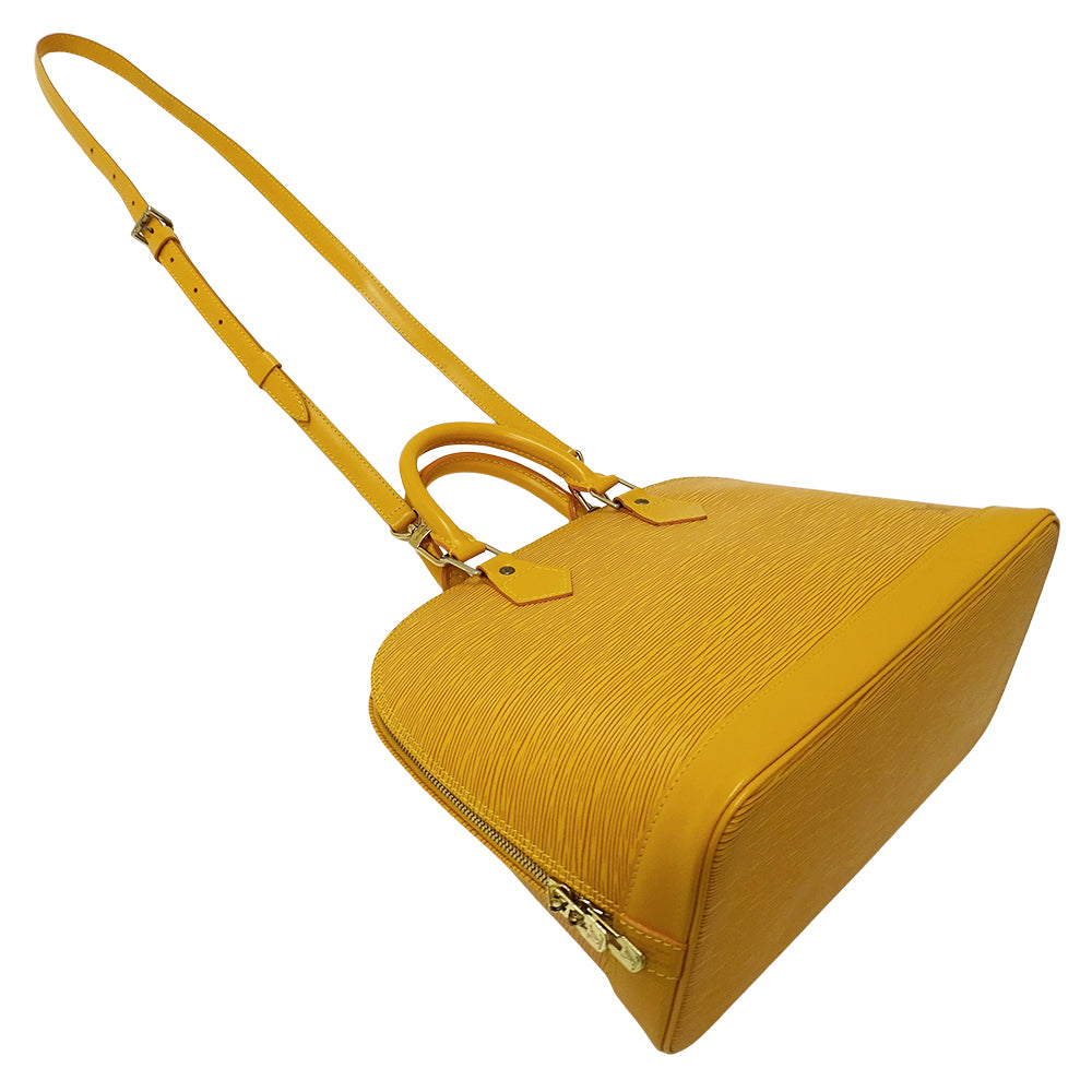 LOUIS VUITTON ルイ・ヴィトン アルマ 2wayバッグ エピ タッシリイエロー M52149 レディース 【中古】