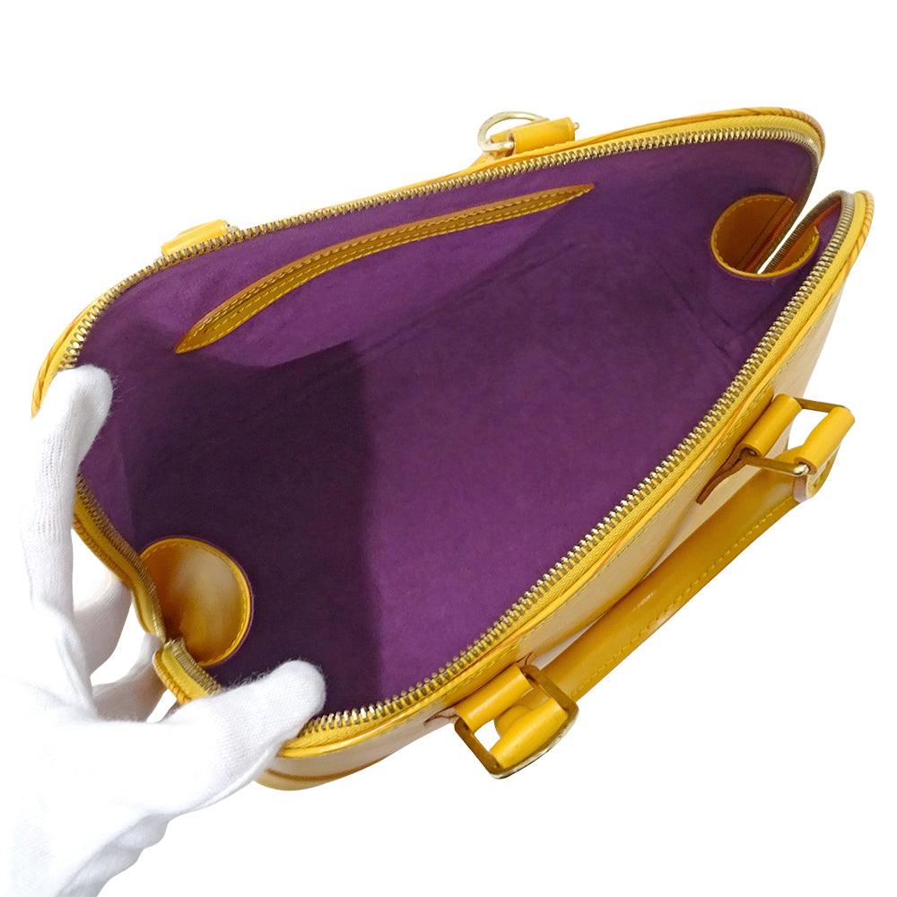 LOUIS VUITTON ルイ・ヴィトン アルマ 2wayバッグ エピ タッシリイエロー M52149 レディース 【中古】