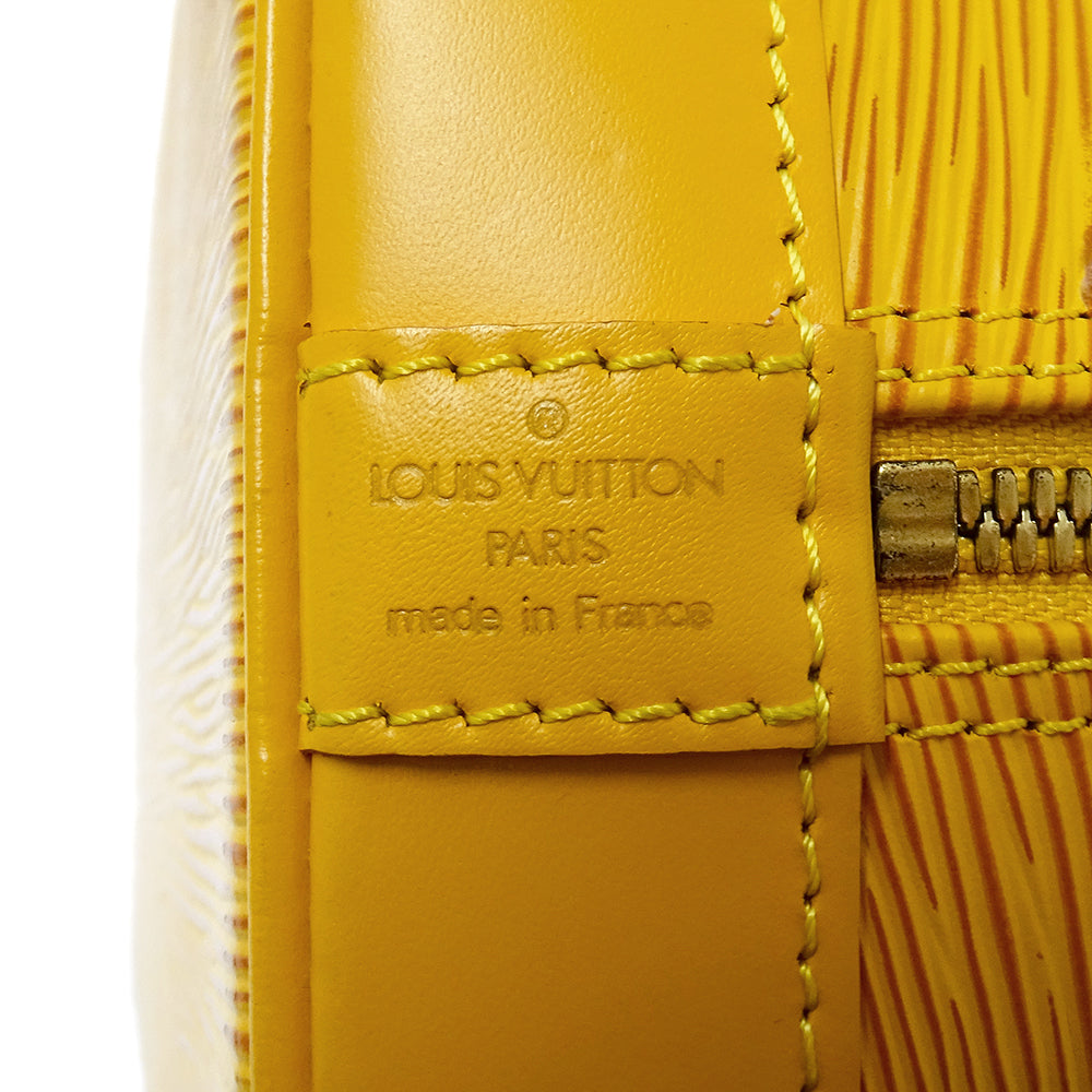 LOUIS VUITTON ルイ・ヴィトン アルマ 2wayバッグ エピ タッシリイエロー M52149 レディース 【中古】