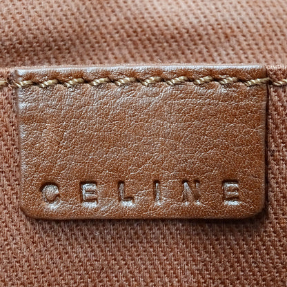 CELINE セリーヌ ブギーバッグ ハンドバッグ ブラウン レザー レディース 【中古】