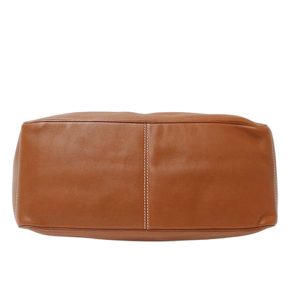 CELINE セリーヌ ブギーバッグ ハンドバッグ ブラウン レザー レディース 【中古】