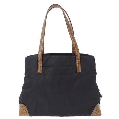 PRADA プラダ トートバッグ ブラック ナイロン レディース 【中古】