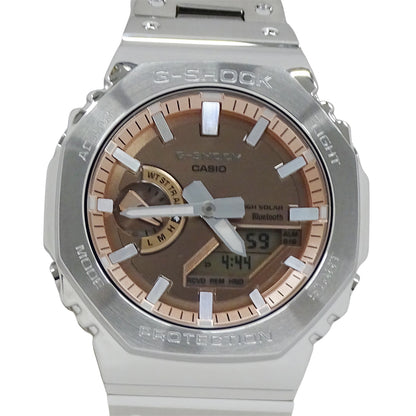 CASIO カシオ G-SHOCK フルメタル 2100シリーズ GM-B2100AD-5AJF メンズ 腕時計 タフソーラー ステンレス 【中古】