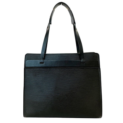 LOUIS VUITTON ルイ・ヴィトン クロワゼットPM ハンドバッグ エピ ノワール M52492 エピレザー レディース メンズ 【中古】