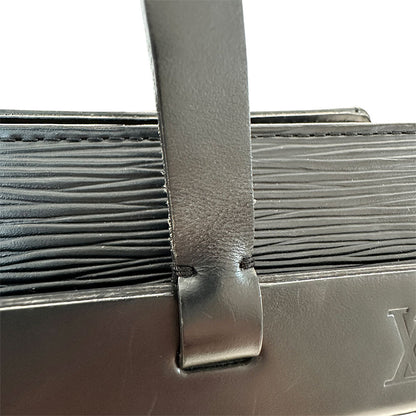 LOUIS VUITTON ルイ・ヴィトン クロワゼットPM ハンドバッグ エピ ノワール M52492 エピレザー レディース メンズ 【中古】